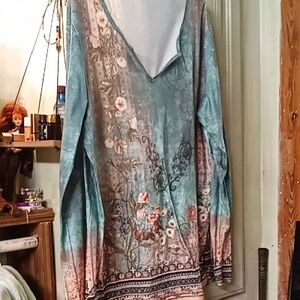 Floral Long Sleeve Dress